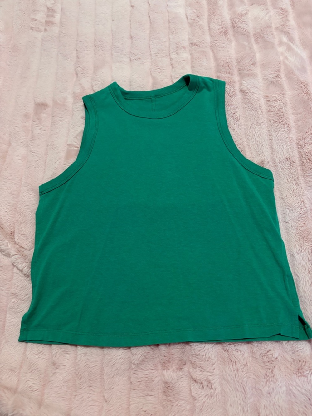lululemon athletica Green Sleeveless Tank